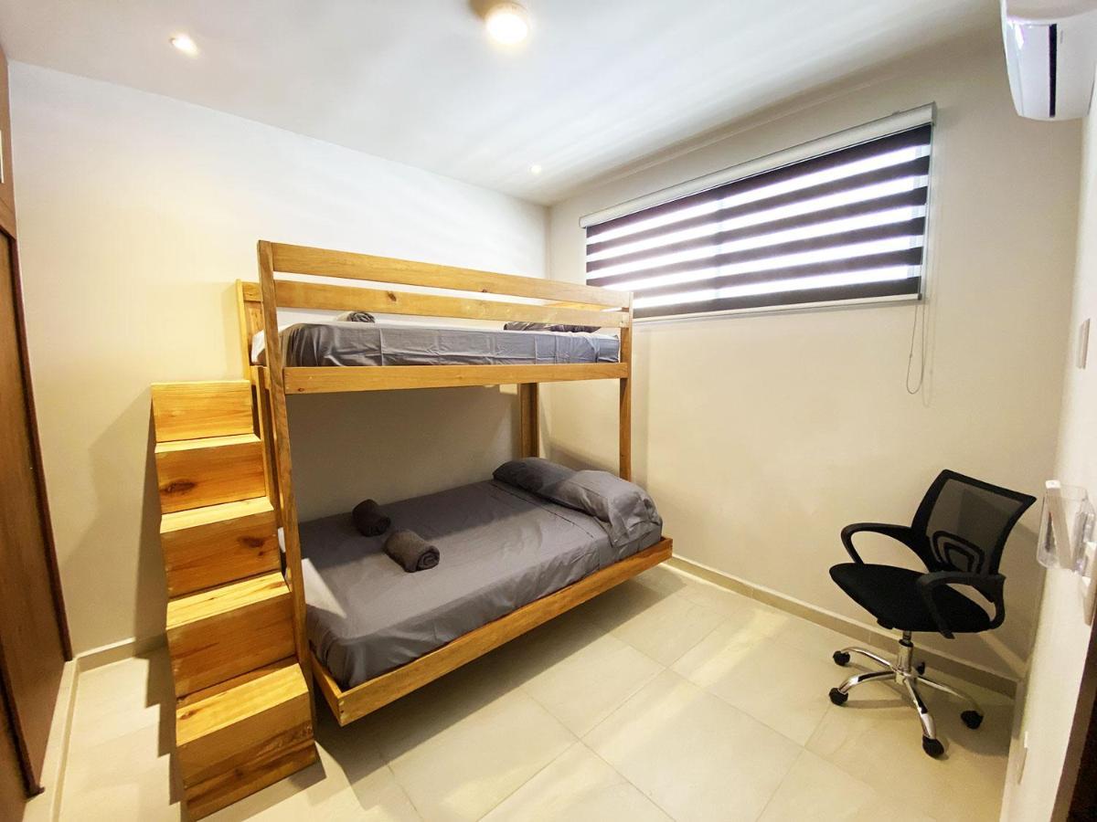 Departamento Brisa Tropical En Residencial De Lujo Playa del Carmen
